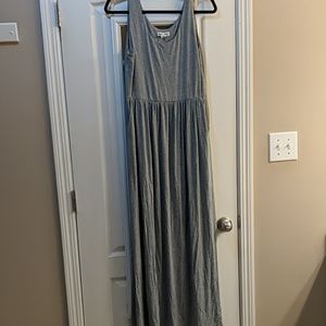 Gray Maxi dress